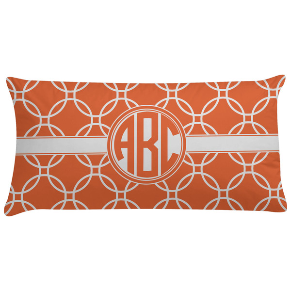 Custom Linked Circles Pillow Case - King (Personalized)