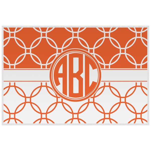 Linked Circles Personalized Placemat (Back)