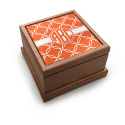 Linked Circles Pet Urn w/ Monogram