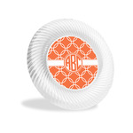 Linked Circles Plastic Party Appetizer & Dessert Plates - 6" (Personalized)