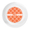 Linked Circles Plastic Party Dinner Plates - Approval