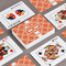 Linked Circles Playing Cards - Front & Back View