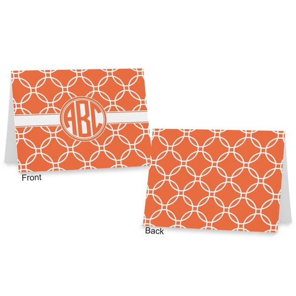 Linked Circles Postcard - Front and Back