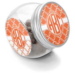 Linked Circles Puppy Treat Jar (Personalized)
