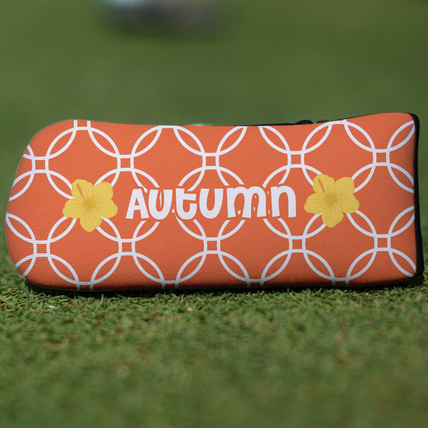 Custom Linked Circles Blade Putter Cover (Personalized)