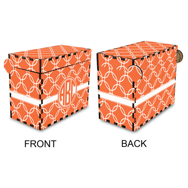 Linked Circles Recipe Box - Full Color - Approval