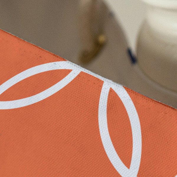 Linked Circles Large Rope Tote - Close Up View