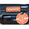 Linked Circles Round Luggage Tag & Handle Wrap - In Context