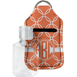 Linked Circles Hand Sanitizer & Keychain Holder - Small (Personalized)