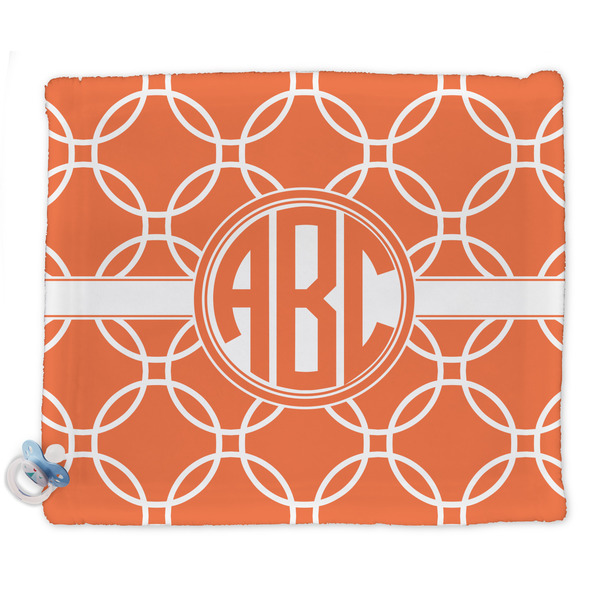 Custom Linked Circles Security Blanket - Single Sided (Personalized)