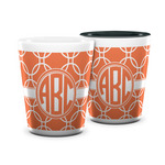 Linked Circles Ceramic Shot Glass - 1.5 oz (Personalized)