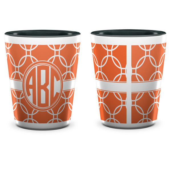 Linked Circles Shot Glass - Two Tone - APPROVAL