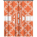 Linked Circles Extra Long Shower Curtain - 70"x84" (Personalized)
