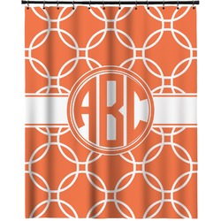 Linked Circles Extra Long Shower Curtain - 70"x84" (Personalized)