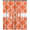 Linked Circles Shower Curtain 70x90