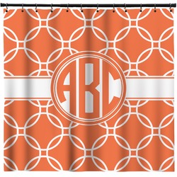 Linked Circles Shower Curtain - 71" x 74" (Personalized)