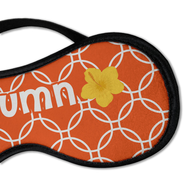 Linked Circles Sleeping Eye Mask - DETAIL Large