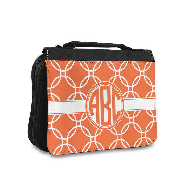 Custom Linked Circles Toiletry Bag - Small (Personalized)