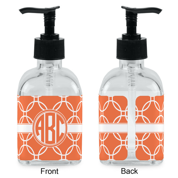 Linked Circles Glass Soap/Lotion Dispenser - Approval