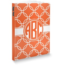 Linked Circles Softbound Notebook - 5.75" x 8" (Personalized)