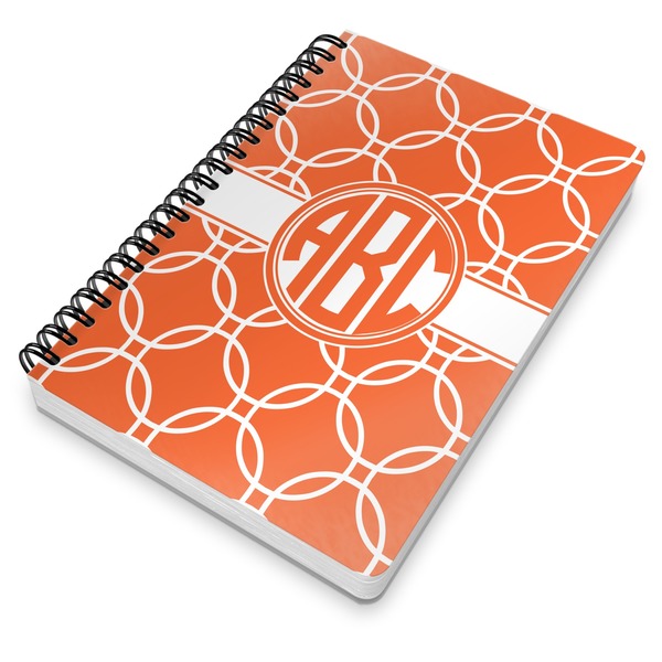 Linked Circles Spiral Journal 7 x 10 - Main