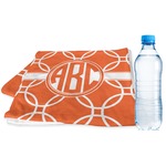 Linked Circles Sports & Fitness Towel (Personalized)
