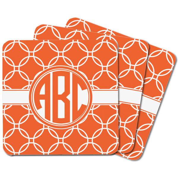 Linked Circles Square Fridge Magnet - MAIN