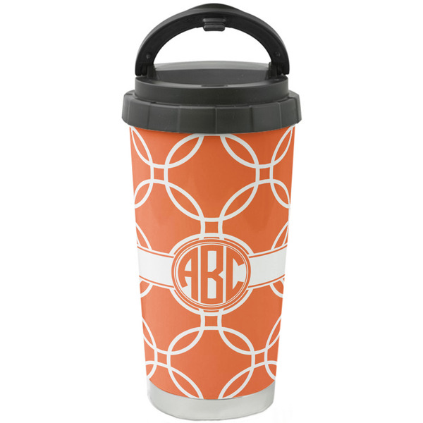 Custom Linked Circles Stainless Steel Coffee Tumbler (Personalized)