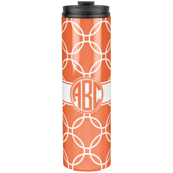 Custom Linked Circles Stainless Steel Skinny Tumbler - 20 oz (Personalized)