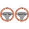 Linked Circles Steering Wheel Cover- Front and Back