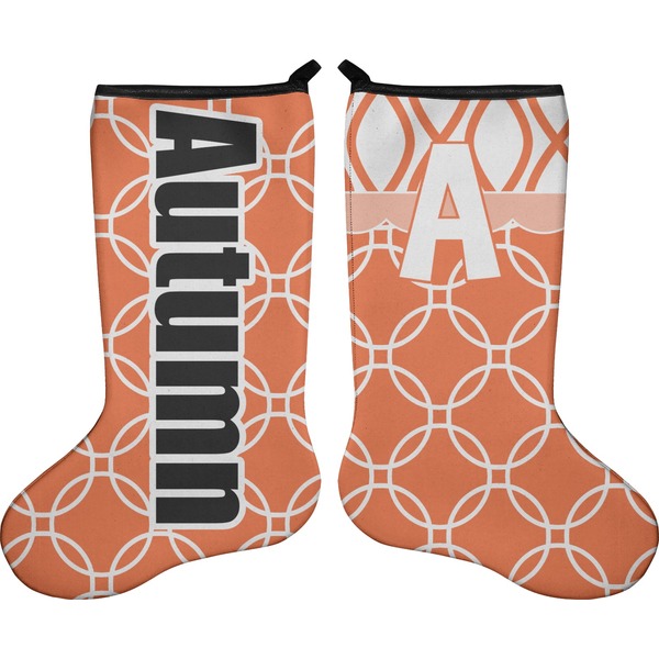 Linked Circles Stocking - Double-Sided - Approval