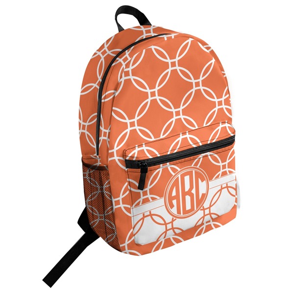 Custom Linked Circles Student Backpack (Personalized)