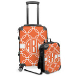 Linked Circles Kids 2-Piece Luggage Set - Suitcase & Backpack (Personalized)