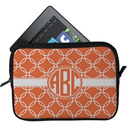 Linked Circles Tablet Case / Sleeve - Small (Personalized)