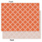 Linked Circles Tissue Paper - Lightweight - Large - Front & Back