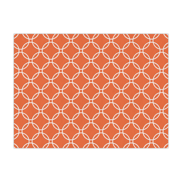 Custom Linked Circles Large Tissue Papers Sheets - Lightweight