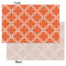 Linked Circles Tissue Paper - Lightweight - Small - Front & Back