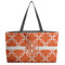 Linked Circles Tote w/Black Handles - Front View