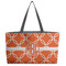 Linked Circles Beach Totes Bag - w/ Black Handles (Personalized)