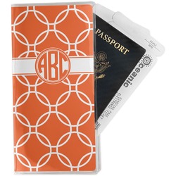 Linked Circles Travel Document Holder