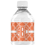 Linked Circles Water Bottle Labels - Custom Sized (Personalized)