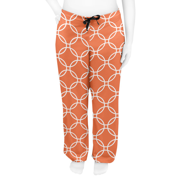 Linked Circles Women's Pj on model - Front