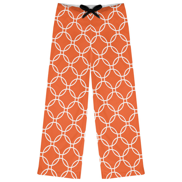 Custom Linked Circles Womens Pajama Pants - XS