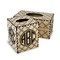 Linked Circles Wood Tissue Box Covers - Parent/Main