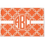 Linked Circles Woven Mat (Personalized)