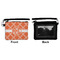 Linked Circles Wristlet ID Cases - Front & Back