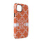 Linked Circles iPhone 14 Tough Case - Angle