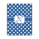 Polka Dots Wood Print - 11x14 (Personalized)