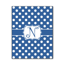 Polka Dots Wood Print - 11x14 (Personalized)