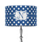 Polka Dots 12" Drum Lamp Shade - Fabric (Personalized)